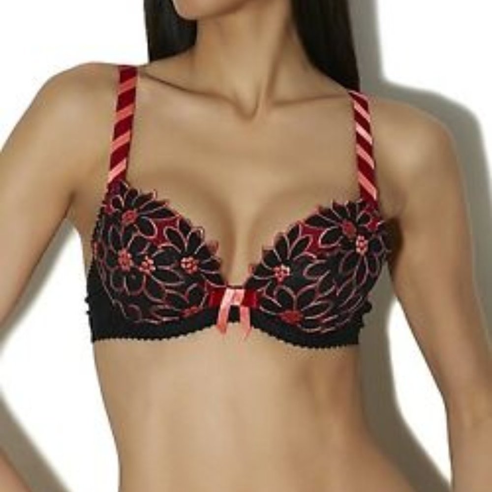 Aubade Women's Woodstock Memories Z218 Plunge Push